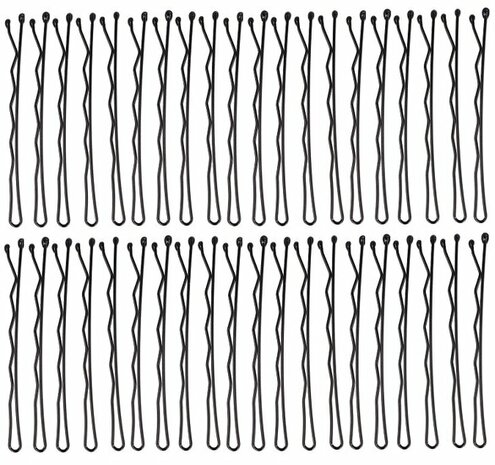 Haarspeld Schuifspeldjes 40 Stuks 6cm Basic Zwart