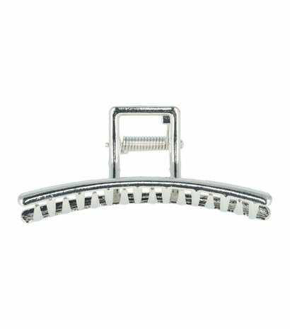 Haarspeld Klem Recht Metaal 7,5cm Zilver