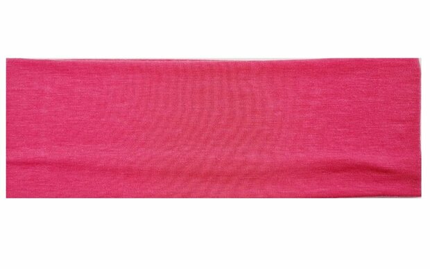 Haarband Basic 8cm Fuchsia Roze