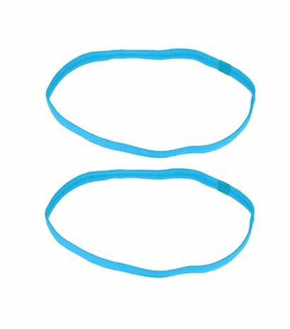 Haarband Elastiek Sport Anti Slip Blauw