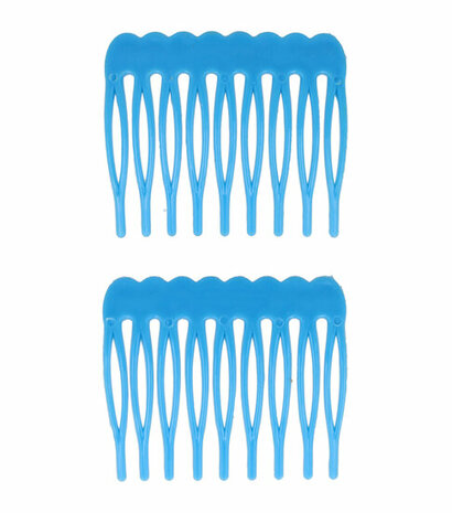 Haarspeld Haarkammen Klein Blauw