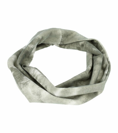 Haarband Tie Dye Patroon 11cm Groen Grijs
