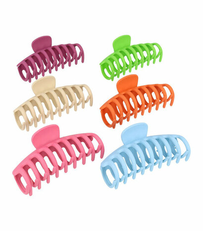 Haarspeld Klemmen Set Effen 11cm Color
