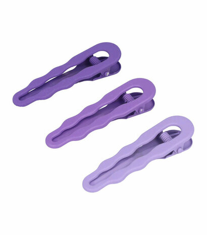 Duckklem Wave Fantasie Vorm Paars