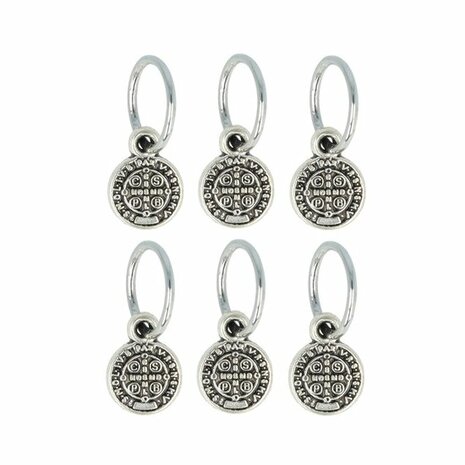 Haarringen Bedel Religie Zilver