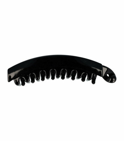 Haarspeld Bananenklem Anti Slip 13cm Zwart