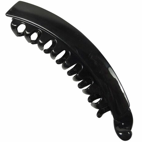 Haarspeld Bananenklem Anti Slip 13cm Zwart