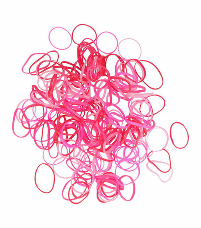 Haarelastieken Mini Roze
