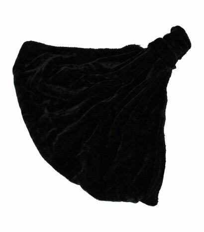 Haarband 3-in-1 Breed Velvet Zwart
