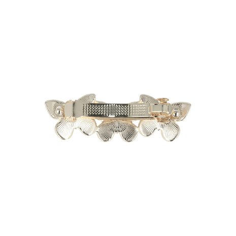 Haarspeld Vlinder Metaal 7cm Zilver