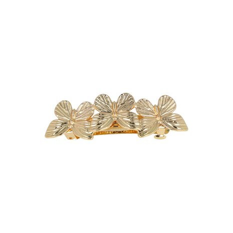 Haarspeld Vlinder Metaal 7cm Goud