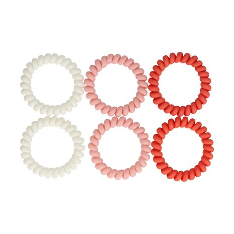 Invisibobble Haarelastiek 5cm Matte Kleuren Wit Roze