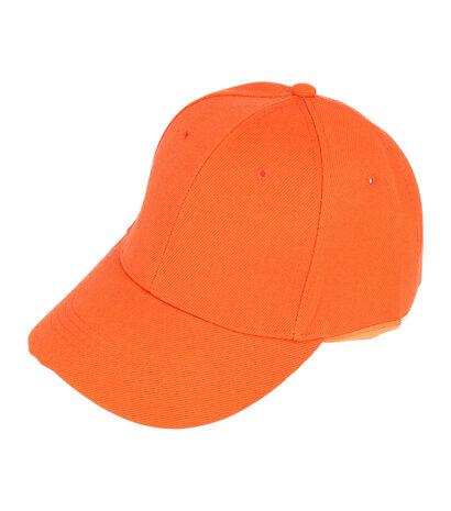 Cap Basic One Size Oranje
