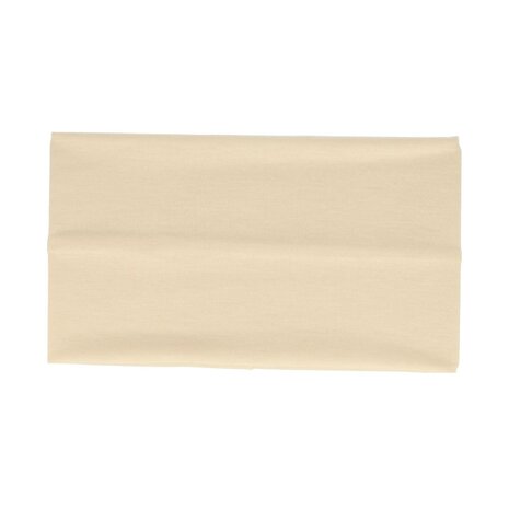 Haarband Basic 11cm Effen Stof Creme