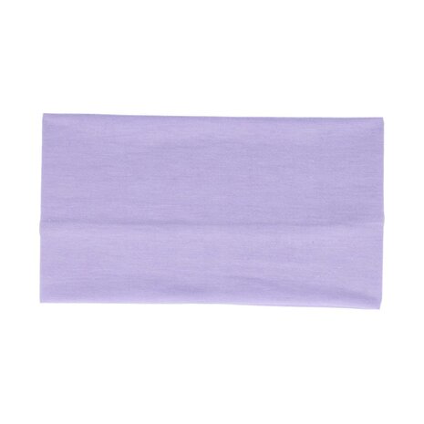 Haarband Basic 11cm Effen Stof Lila Paars