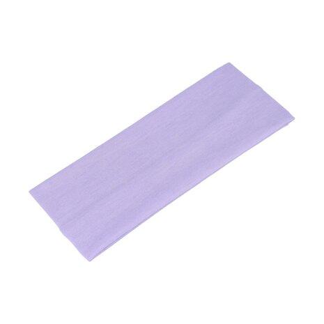 Haarband Basic 7cm Effen Stof Lila Paars