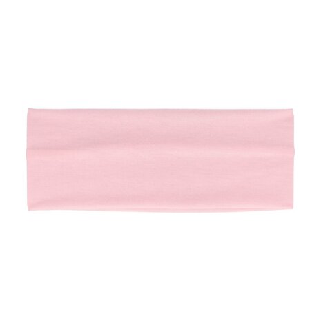 Haarband Basic 5cm Effen Stof Licht Roze