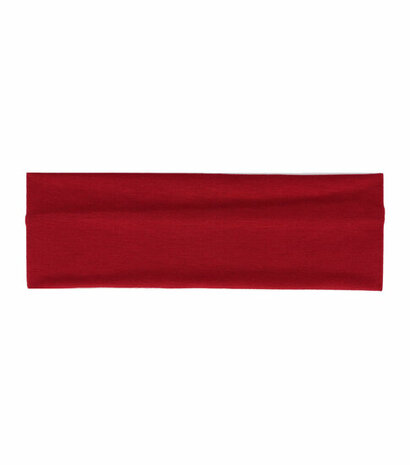 Haarband Basic 9cm  Donker Rood