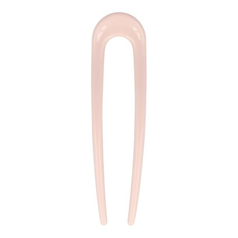 Haarpin Knot Kunststof 11cm Licht Roze