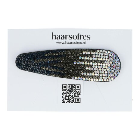 Klikklak Haarspeld Glitter 8cm Groen