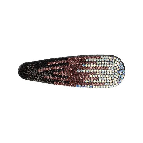 Klikklak Haarspeld Glitter 8cm Bruin