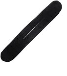 Knotrolband Groot Velvet Zwart
