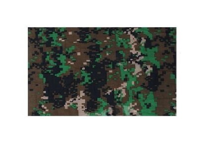 Haarband Multifunctioneel Camouflage Print Groen