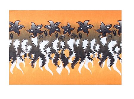Haarband Multifunctioneel Fantasie Print Oranje