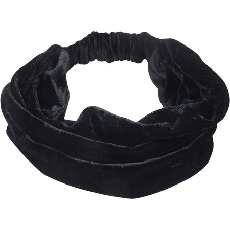 Haarband Bandana Breed Velvet Zwart