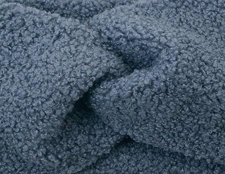 Haarband Twist Soft Teddy  Blauw