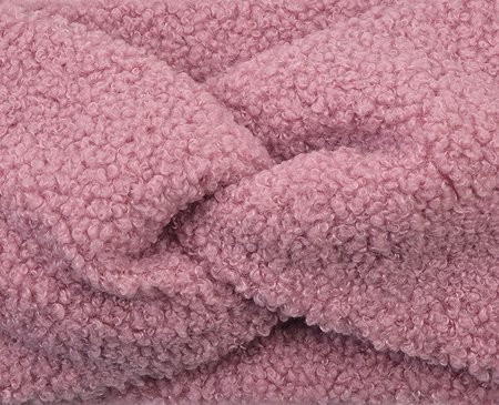 Haarband Twist Soft Teddy Roze