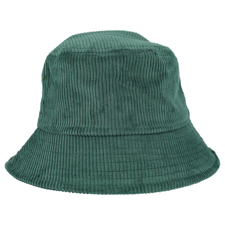 Bucket Hat Rib Stof Groen
