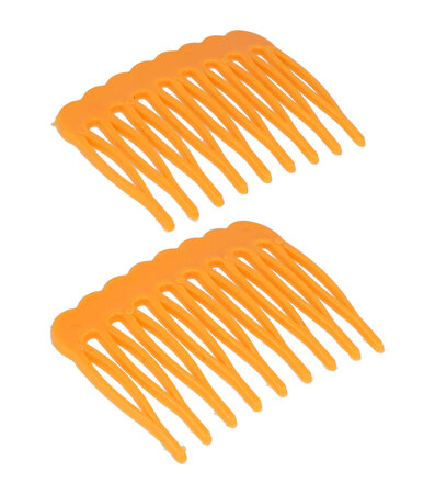 Haarspeld Haarkammen Klein Oranje