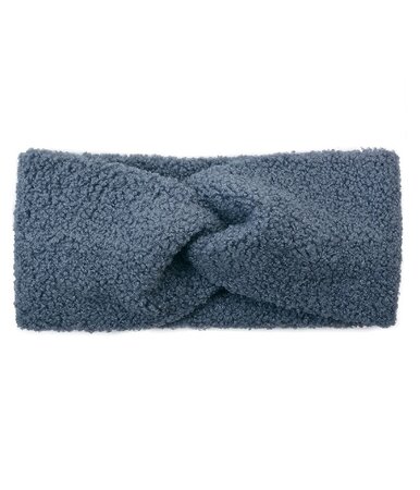 Haarband Twist Soft Teddy  Blauw