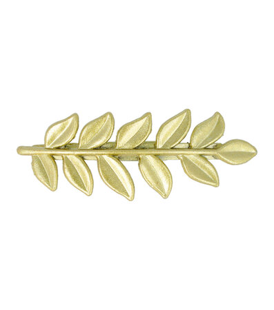 Haarspeld Clip Leaf Goud