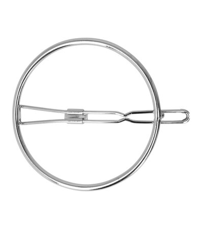 Haarspeld Clip Cirkel Zilver