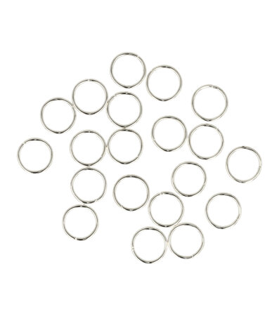 Haarringen Basic 20 Stuks Zilver