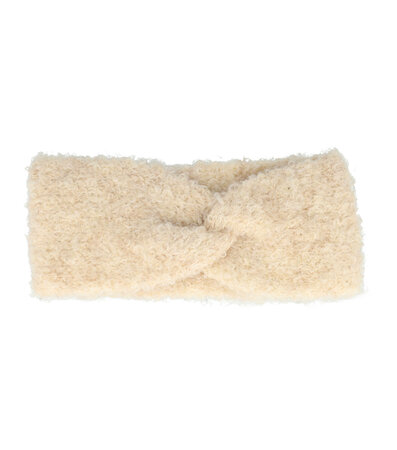 Haarband Twist Soft Beige Creme