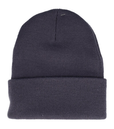 Beanie Muts Basic Donker Grijs