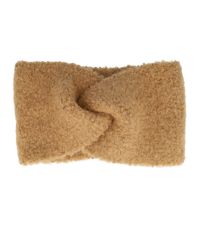 Haarband Winter Twist Soft 13cm Bruin