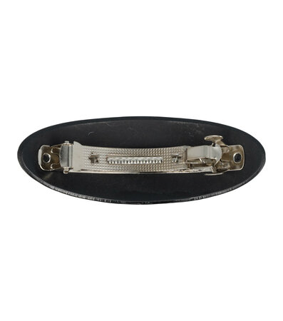 Haarspeld Ovaal Panter Print 10cm Bruin Beige