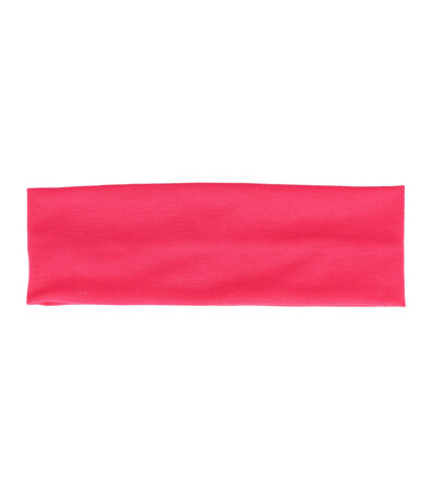 Haarband Basic 6cm Effen Fuchsia Roze