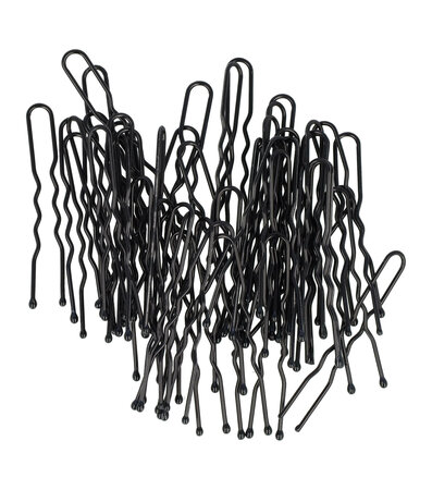 Haarpinnen Haardotspelden 50 Stuks 4,5cm Zwart