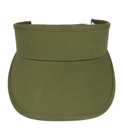 Zonneklep Stevige Klep Verstelbaar Maat 54cm - 59cm Groen