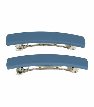 Haarspeld Basic Klein 6cm Effen Mat Blauw