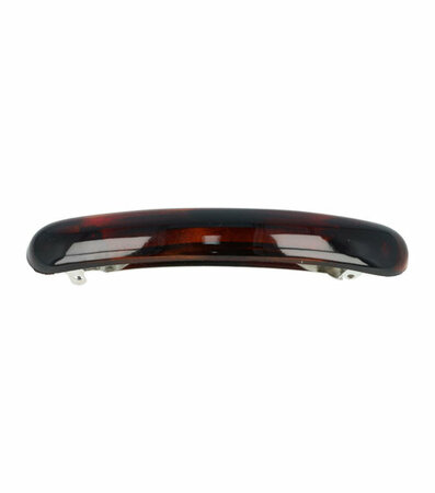 Haarspeld Recht Smal Afgerond 10cm Bruin