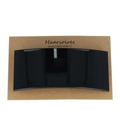 Haarspeld Recht Glans 9cm Zwart
