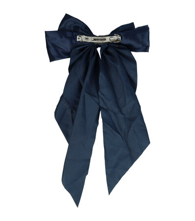 Haarspeld Strik Linten Effen Donker Blauw
