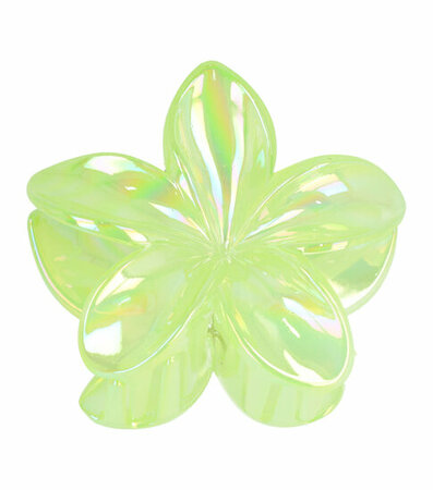 Haarspeld Klemmen Set XL Bloem Lelie 8cm Parelmoer Color