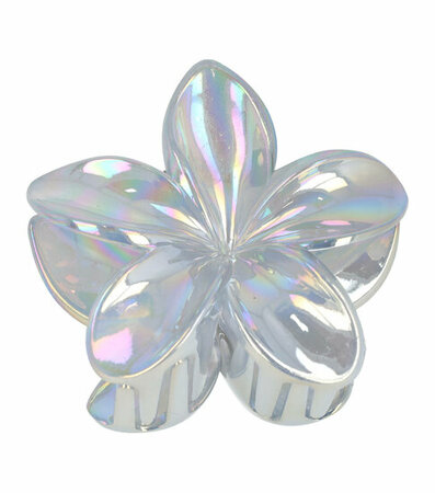 Haarspeld Klemmen Set XL Bloem Lelie 8cm Parelmoer Color